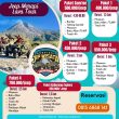 HARGA, FASILITAS DAN RUTE  PAKET JEEP MERAPI LAVA TOUR